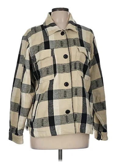 Pre-owned Lucky Brand Jacket In Ivory