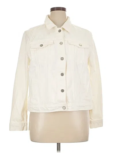 Pre-owned Lucky Brand Jacket In Ivory
