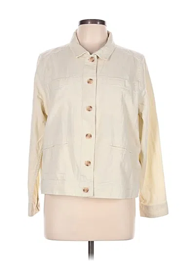 Pre-owned Lucky Brand Jacket In Ivory