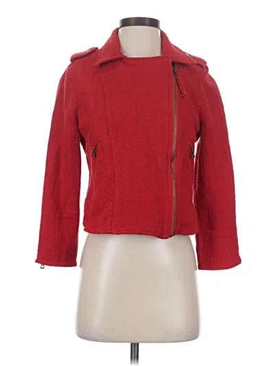 Pre-owned Lucky Brand Jacket In Red