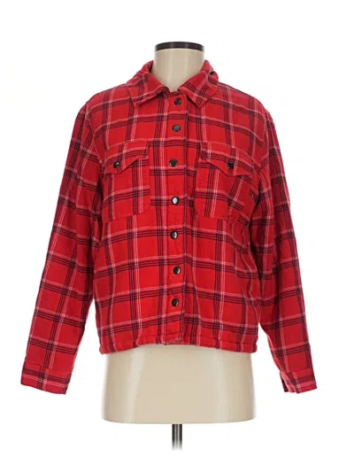 Pre-owned Lucky Brand Jacket In Red