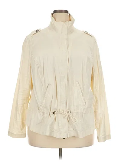 Pre-owned Lucky Brand Jacket In White