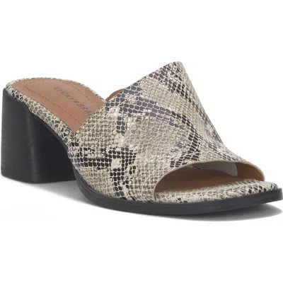 Lucky Brand Jamira Slide Sandal In Natural