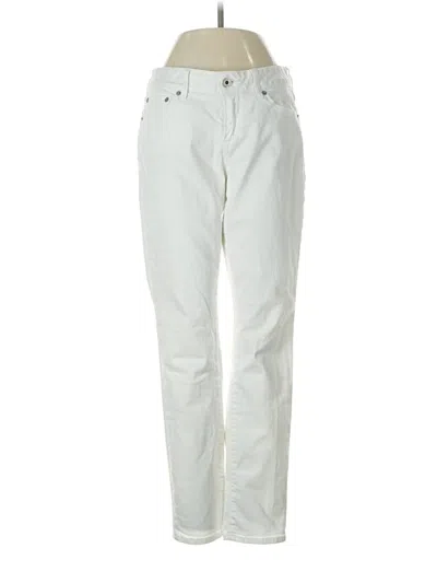 Pre-owned Lucky Brand Jeans In Ivory