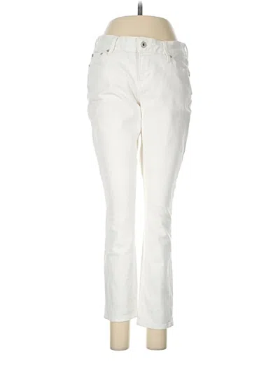 Pre-owned Lucky Brand Jeans In Ivory