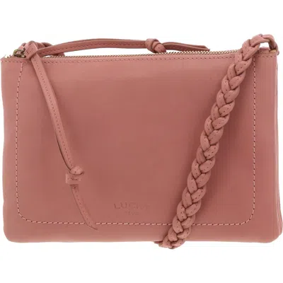 Lucky Brand Jema Womens Leather Crossbody Handbag