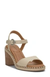 Lucky Brand Jennyl Ankle Strap Espadrille Sandal In Bone Milkol