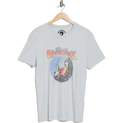Lucky Brand Jimi Hendrix Graphic T-shirt In Gray