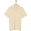 Lucky Brand Short Sleeve Marled Linen Button-up Shirt In Neutral