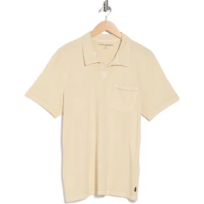 LUCKY BRAND LUCKY BRAND JOHNNY COLLAR COTTON POLO