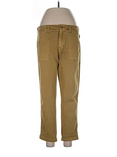 Pre-owned Lucky Brand Khaki Pant In Brown