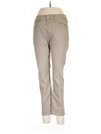 Pre-owned Lucky Brand Khaki Pant In Tan