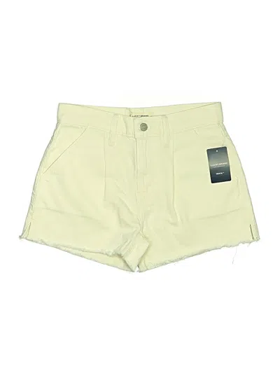 Pre-owned Lucky Brand Khaki Shorts In Yellow