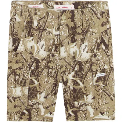 Lucky Brand Kids' Camo Cargo Shorts In Multi