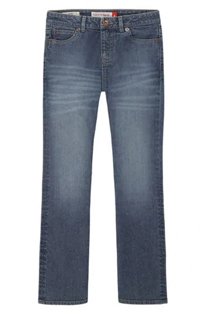 Lucky Brand Kids' Loose Fit Bootcut Jeans In Blue