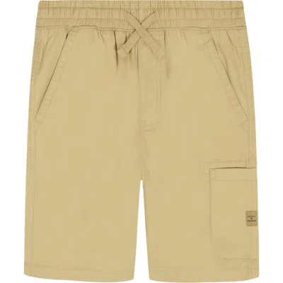 Lucky Brand Kids' Pull-on Cargo Shorts In Brown