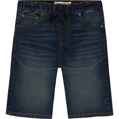 Lucky Brand Kids' Pull-on Denim Shorts In Black