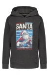 Lucky Brand Kids' Santa Live Graphic Hoodie In Gray