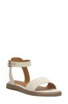Lucky Brand Women's Kimaya Ankle-strap Flat Sandals In Light Putty Leather