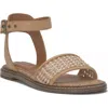 Lucky Brand Women's Kimaya Ankle-strap Flat Sandals In Purple