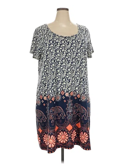 Pre-owned Lucky Brand Kimono In Blue