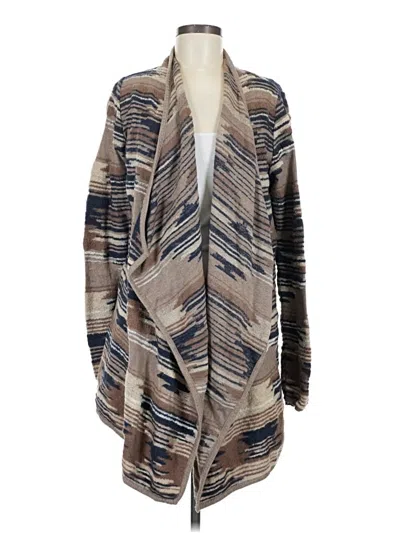 Pre-owned Lucky Brand Kimono In Gray