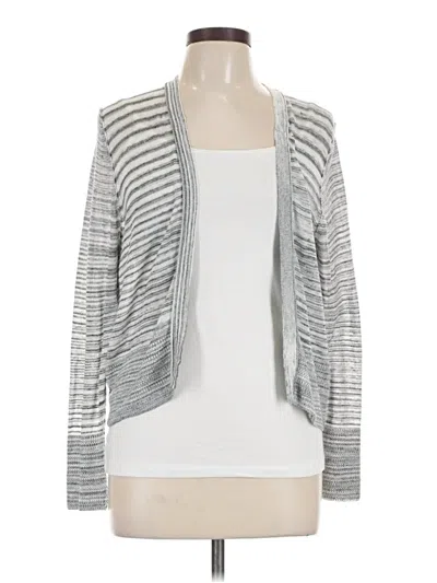 Pre-owned Lucky Brand Kimono In Gray