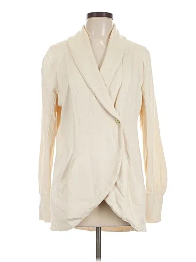 Pre-owned Lucky Brand Kimono In Ivory