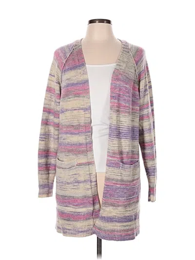Pre-owned Lucky Brand Kimono In Purple