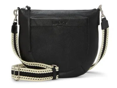 Lucky Brand Kyla Leather Crossbody Bag In Animal Print