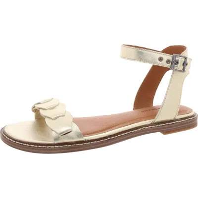 Lucky Brand Kyndall Womens Slip On Buckle Ankle Strap In Multi
