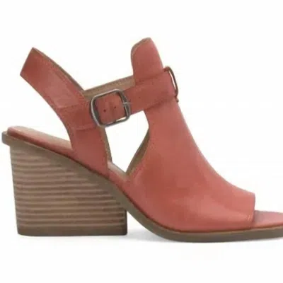 Lucky Brand Labradite Sandal In Eco Red In Pink