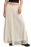 LUCKY BRAND LACE MAXI SKIRT