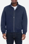 Lucky Brand Larkspur Zip Jacket In Blue