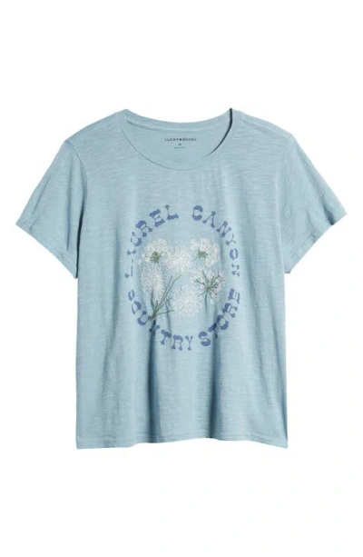Lucky Brand Laurel Canyon Country Store Cotton Graphic T-shirt In Mountain Spring