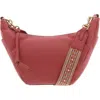 Shop Lucky Brand Laya Womens Pebbled Leather Crossbody Handbag In Multi