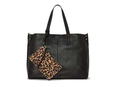 Lucky Brand Leif Leather Tote In Black