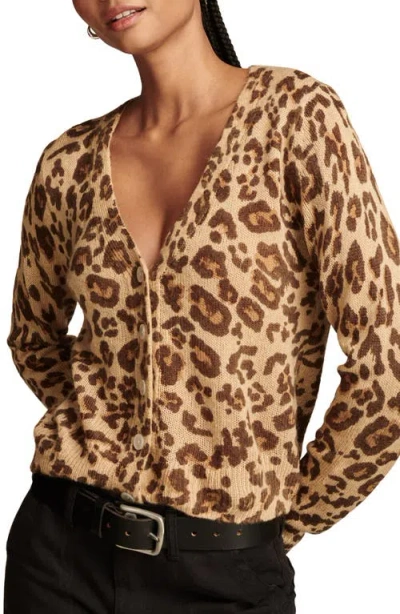 Lucky Brand Leopard Print Cardigan