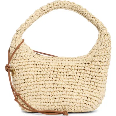 Lucky Brand Lesa Woven Raffia Shoulder Bag