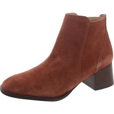 Lucky Brand Lilye Womens Booties Block Heel Ankle Boots In Multi