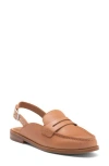 Lucky Brand Liyanna Slingback Loafer In Latte Sumhaz