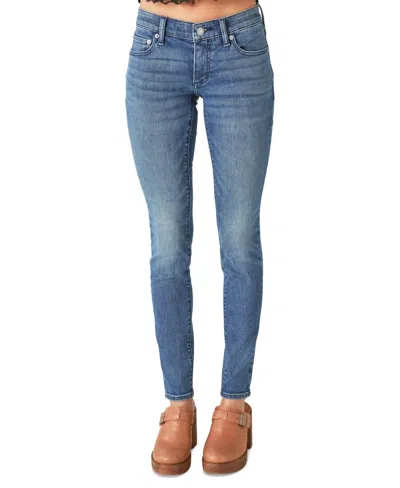 Lucky Brand Lizzie Low-rise Skinny Jeans In Gemini In Blue