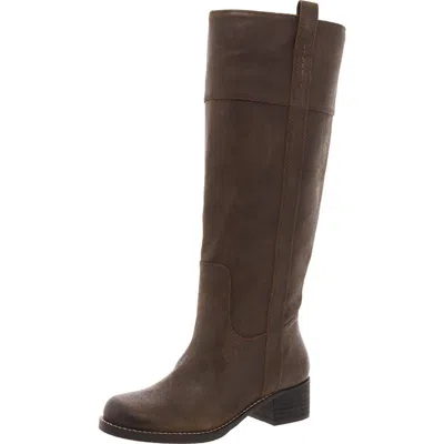 Lucky Brand Lk-hybiscus Womens Solid Leather Knee-high Boots In Multi