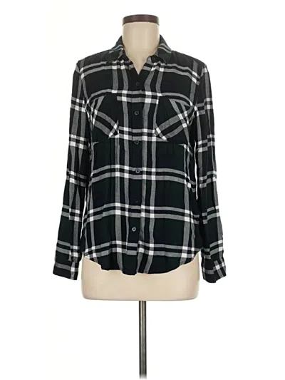 Pre-owned Lucky Brand Long Sleeve Button Down Shirt In Green