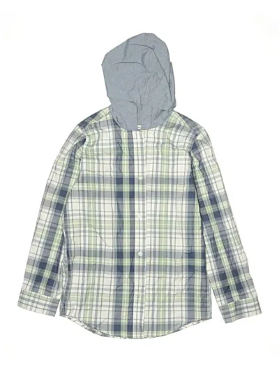 Pre-owned Lucky Brand Kids' Long Sleeve Top Green Tops