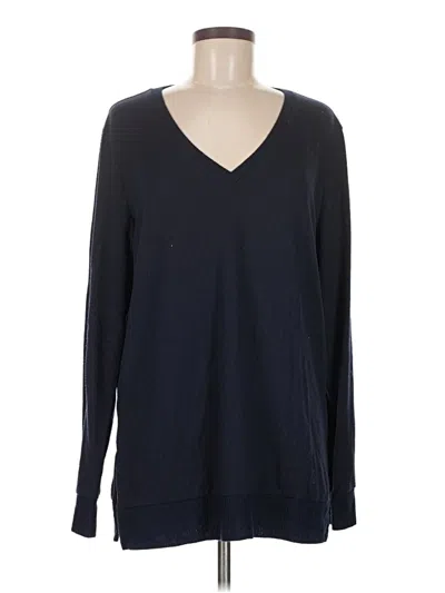 Pre-owned Lucky Brand Long Sleeve T-shirt In Blue