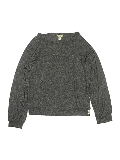 Pre-owned Lucky Brand Kids' Long Sleeve T-shirt In Gray