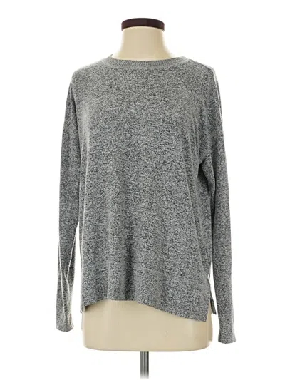 Pre-owned Lucky Brand Long Sleeve T-shirt In Gray