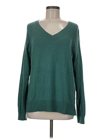 Pre-owned Lucky Brand Long Sleeve T-shirt In Green