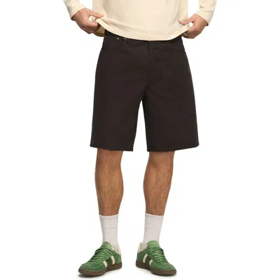 Lucky Brand Loose Fit Cotton Canvas 5-pocket Shorts In Brown